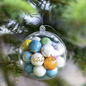 Personalised Fillable Christmas Baubles (8cm) – Set of 5