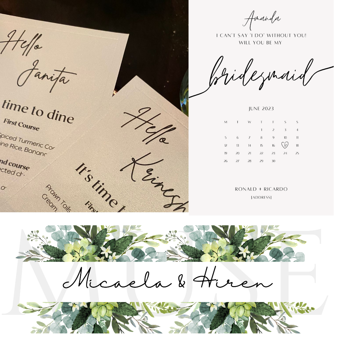 DIY Wedding Stationery Packages